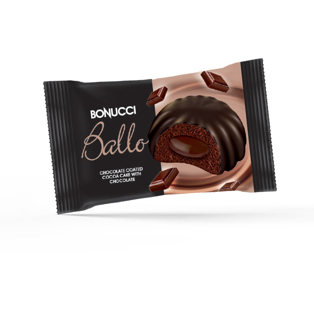 Bonucci Ballo Kakao Kaplamalı Kek