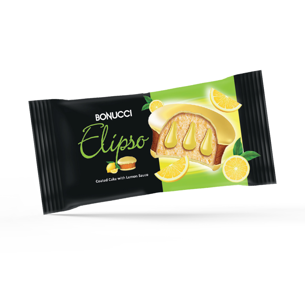 Bonucci Elipso Limon Sos Dolgulu Kako Kaplamalı Kek