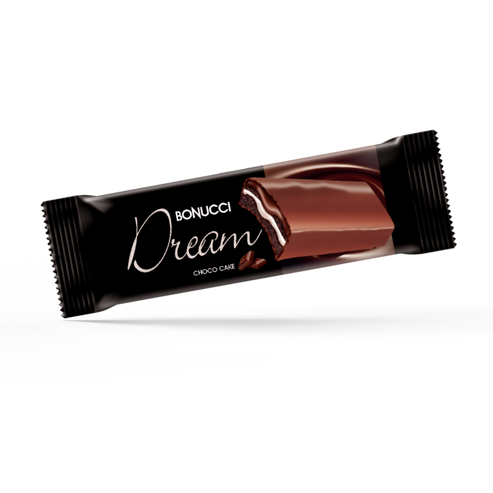 Bonucci Dream Sütlü Çikolata Kaplamalı Süt ve Çikolata Soslu Kek