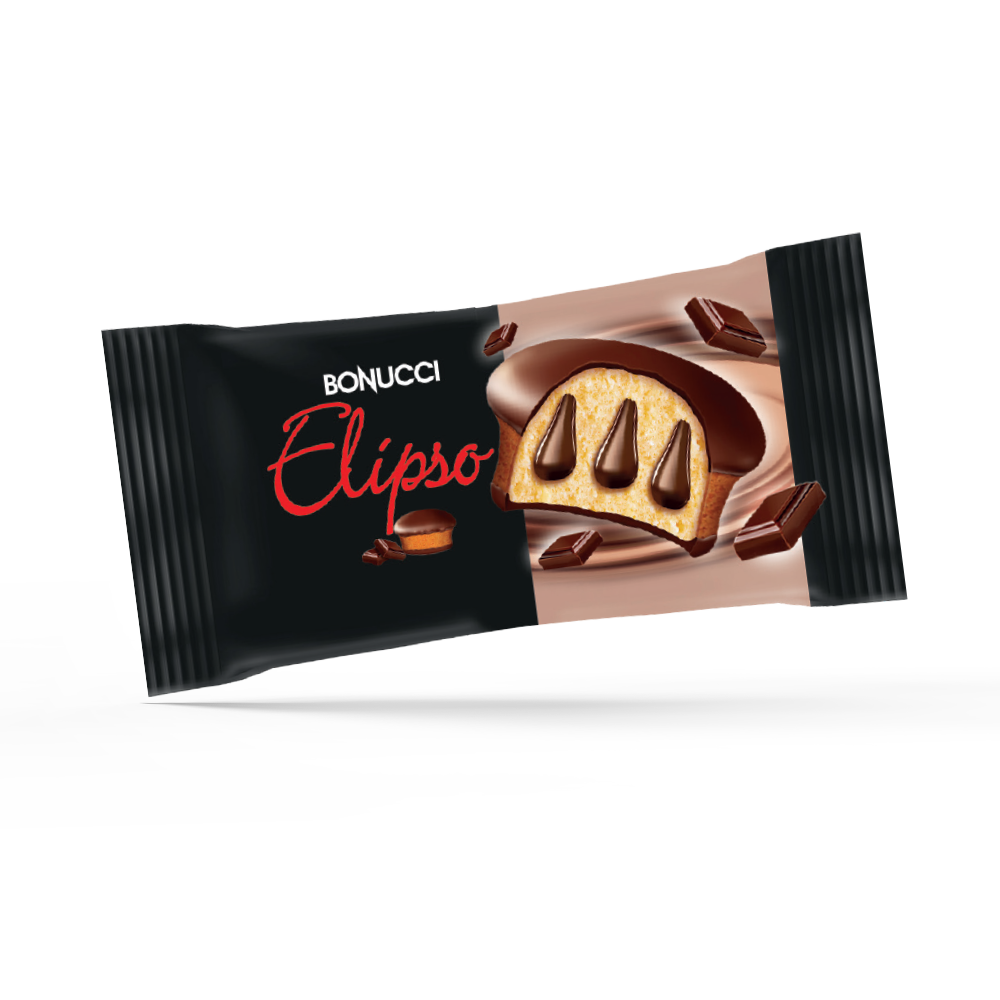 Bonucci Elipso Çikolata Dolgulu Kako Kaplamalı Kek