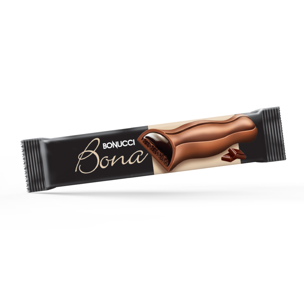 Bonucci Bona Sütlü Çikolata Kaplamalı Bisküvi