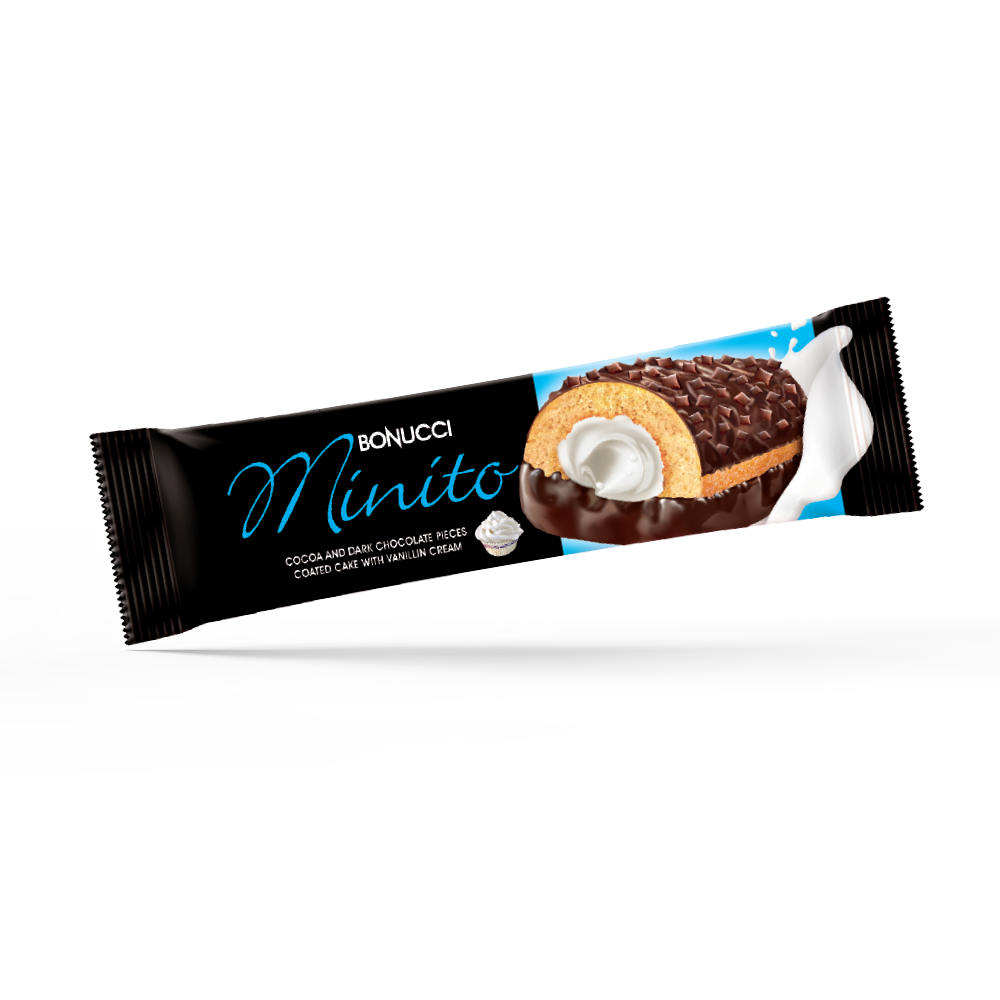 Bonucci Minito Kakao ve Bitter Kakao Parçacıklı Kek